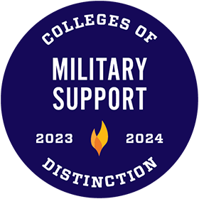 Colleges of Distinction 2023-24 - Military Support